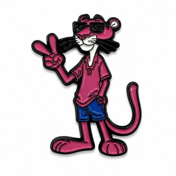 ستيكر النمر الوردي Pink Panther