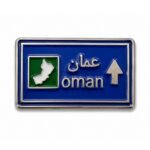 ستيكر لوحة طريق عمان Oman