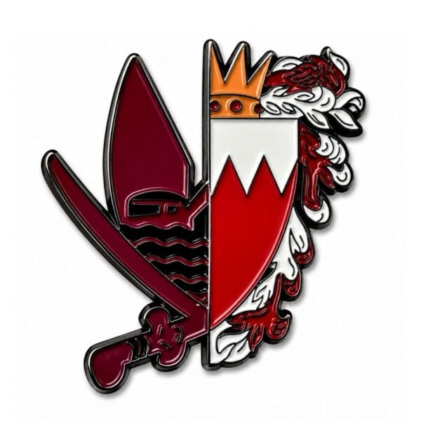 ستيكر البحرين بتصميم وطني Bahrain Sticker