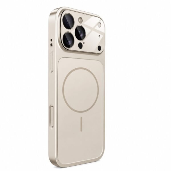 كفر التحويل AG Glass Convertor Case للآيفون بلون الصحرواي