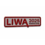 ستيكر LIWA 2025 بتصميم مهرجان ليوا