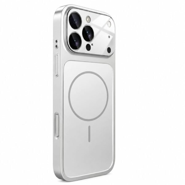 كفر التحويل AG Glass Convertor Case للآيفون بلون فضي