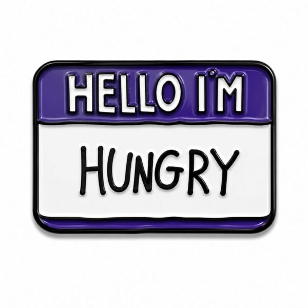 ستيكر Hello I'm Hungry بتصميم مرح مناسب للجوال واللابتوب