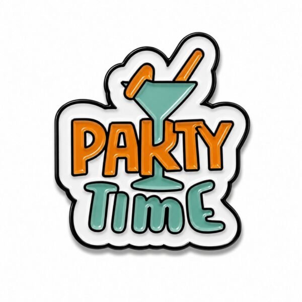 ستيكر Party Time بتصميم مرح مناسب للجوال واللابتوب
