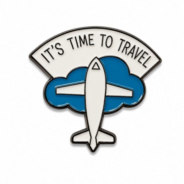 ستيكر It’s Time To Travel لمحبي السفر