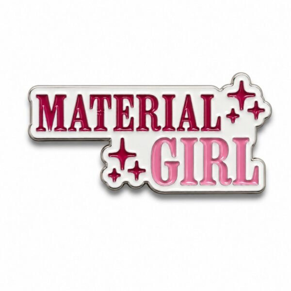 ستيكر Material Girl بتصميم أنيق مناسب للجوال واللابتوب