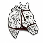 ستيكر حصان عربي بتصميم فروسية أنيق مناسب للجوال واللابتوب والإكسسوارات