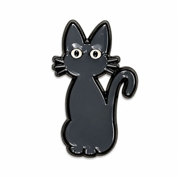 ستيكر قط أزرق كيوت بتصميم بسيط وأنيق Blue Cat Sticker