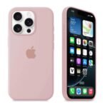⁦🌸 كفر سيليكون للآيفون – وردي بودري | Silicone Case – Blush Pink⁩ - الصورة ⁦3⁩