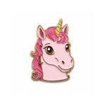 ستيكر يونيكورن وردي Pink Unicorn Metal Sticker Cute Aesthetic Design