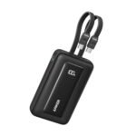 🔋 باور بنك أنكر زولو 35W بسعة 10000mAh مع كابلين USB-C مدمجين وشاشة رقمية.