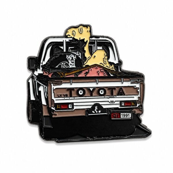 ستيكر تويوتا شاص مع الجمال Toyota Land Cruiser Pickup Camel Sticker