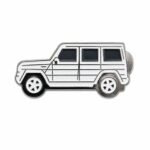 ستيكر مرسيدس جي كلاس أبيض Mercedes-Benz G-Class Sticker