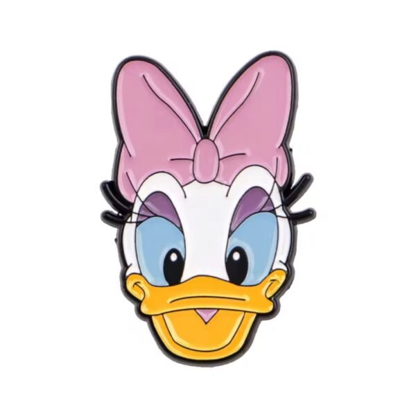 ستيكر معدني لشخصية ديزي داك Daisy Duck بتصميم كيوت.