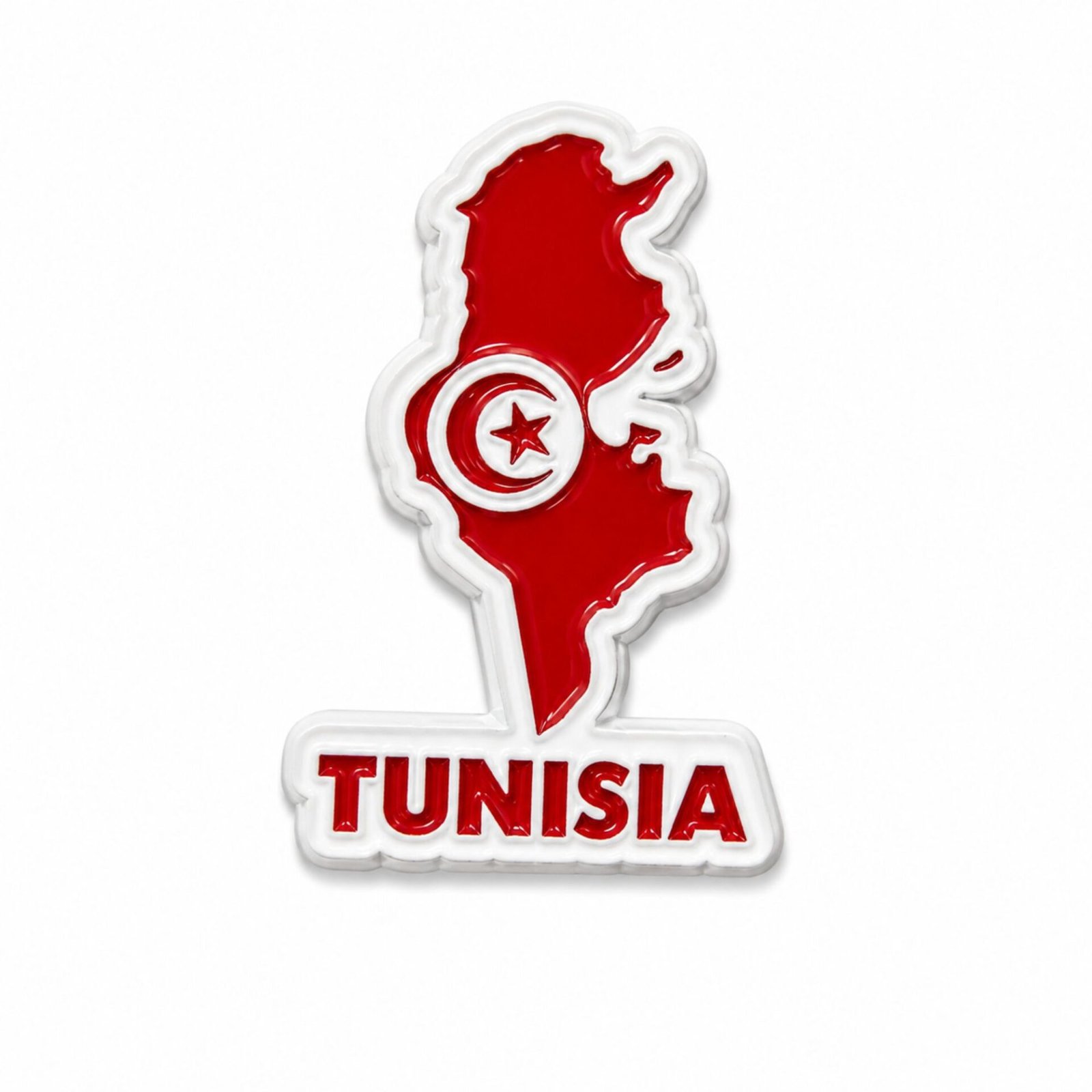 tunisia-map-metal-sticker.jpg تصميم معدني لخريطة الجمهورية التونسية بعلم تونس