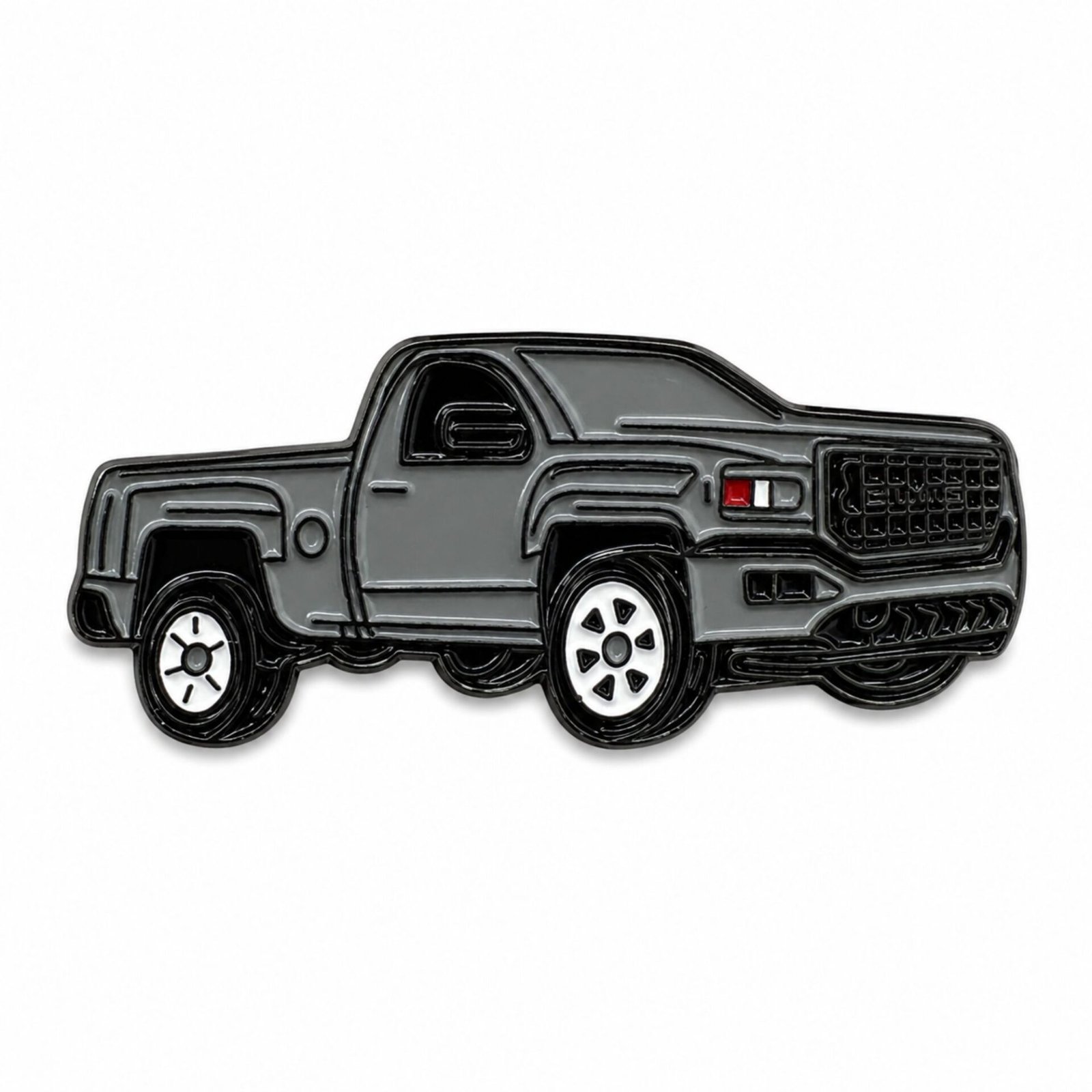 gmc-sierra-grey-sticker-1.jpg Grey GMC Sierra Pickup Truck Sticker.