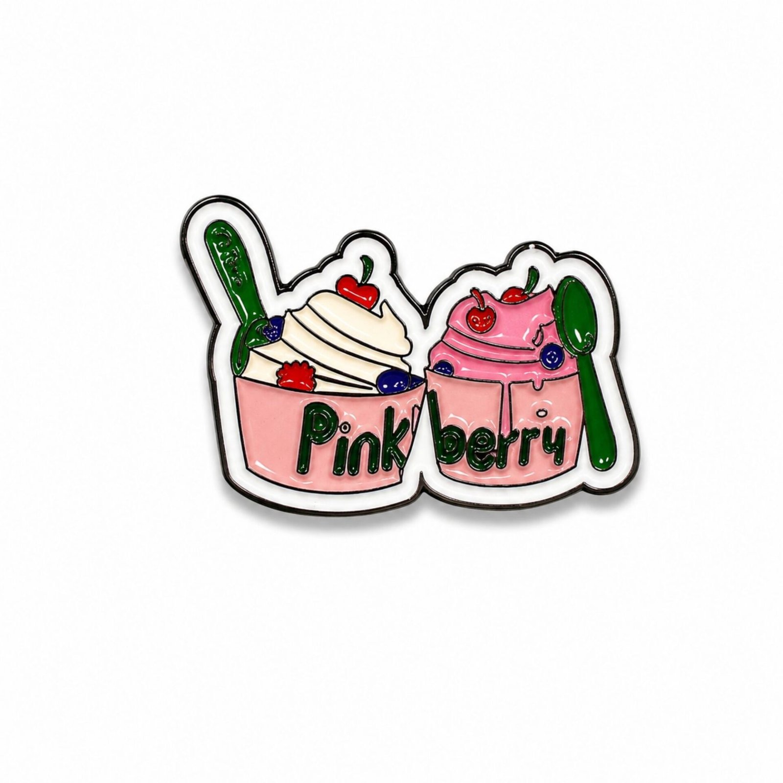 pink-berry-metal-sticker.jpg ستيكر معدني Pink Berry بتصميم مستوحى من أكواب الآيس كريم والتوت باللونين الوردي والأبيض