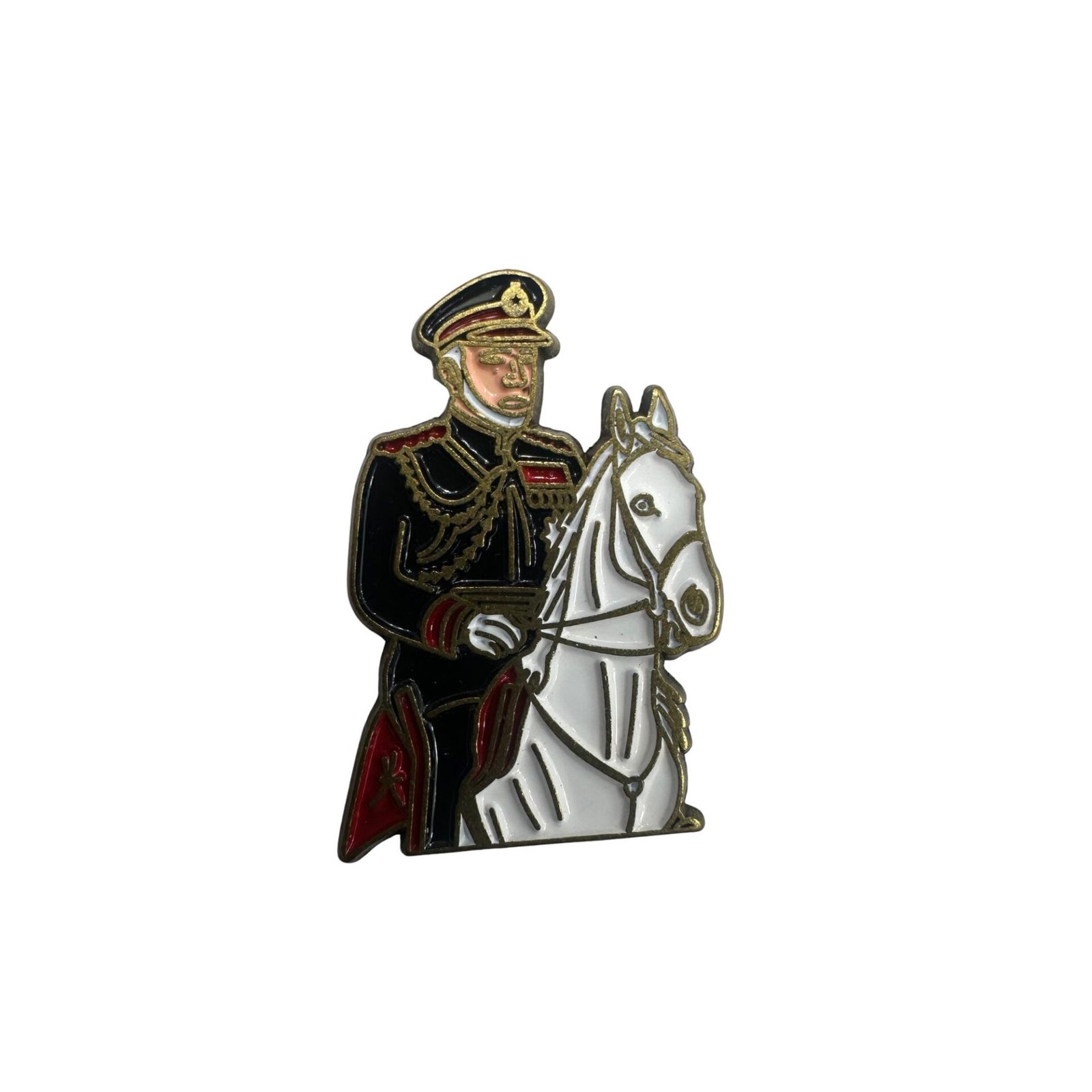 sultan-qaboos-horseback-sticker.jpg ستيكر السلطان قابوس بن سعيد - طيب الله ثراه - على صهوة الجواد