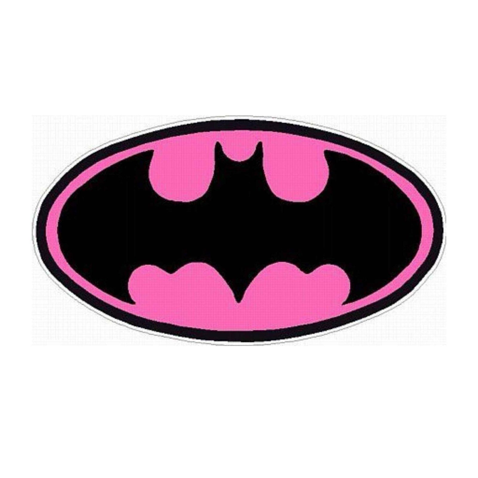 untitled-design-1-45 💕ستيكر شعار باتمان وردي وأسود – Batman - الصورة 1