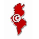 Sudan Map Metal Sticker 🇸🇩