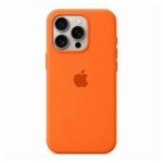 ๐งก Orange Silicone iPhone Case
