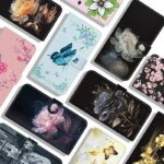 🦋 كفر محفظة برسومات فنية لسامسونج جالكسي A - الصورة 6
