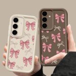 🎀 Bows Pattern Silicone Case for Samsung Galaxy