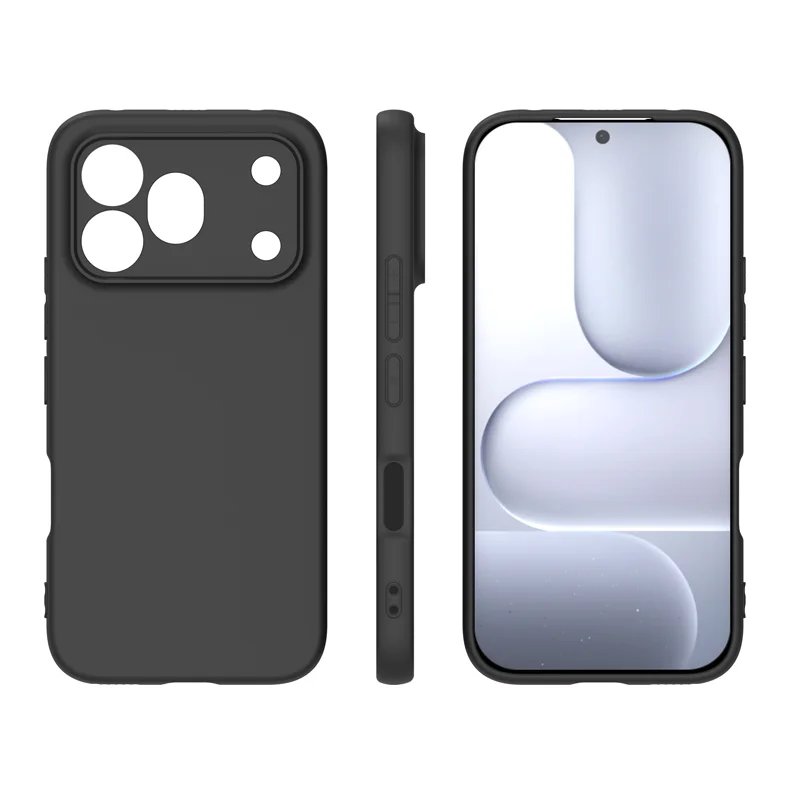 Matte Black Silicone Case for Honor - Mobiles Garage 🖤 Matte Black Silicone Case for Honor