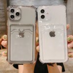 💳 Clear Case with Card Pocket for iPhone