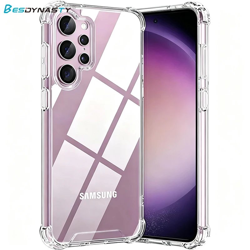 Hybrid Clear Case with Hard Back for Samsung Galaxy - Mobiles Garage 💎 Hybrid Clear Case with Hard Back for Samsung Galaxy
