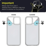 💎 Hybrid Clear Case with Hard Back for Samsung Galaxy