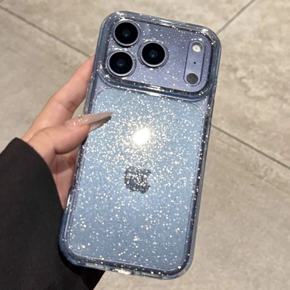 Sparkly Glitter Silicone Case for iPhone - Mobiles Garage ✨ Sparkly Glitter Silicone Case for iPhone