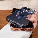 🍬 Clear MagSafe Case with Colourful Camera Frame for iPhone