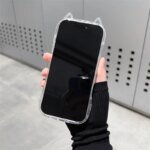 كفر شفاف بأذان قطة 3D للآيفون - موبايل كراج 6