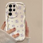 🎀 Clear Case with Soft Roses & Bows for Samsung Galaxy