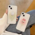 🌷 Clear Tulip Case for iPhone