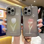🌷 Clear Tulip Case for iPhone