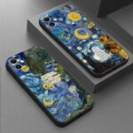 🌻 Van Gogh Sunflowers Silicone Case for iPhone
