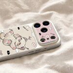 🐱 Embroidered Little Cat Case for iPhone