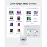 شاحن Anker Nano 3 بقوة 30W بمنفذ USB-C باللون الأبيض - صورة 2