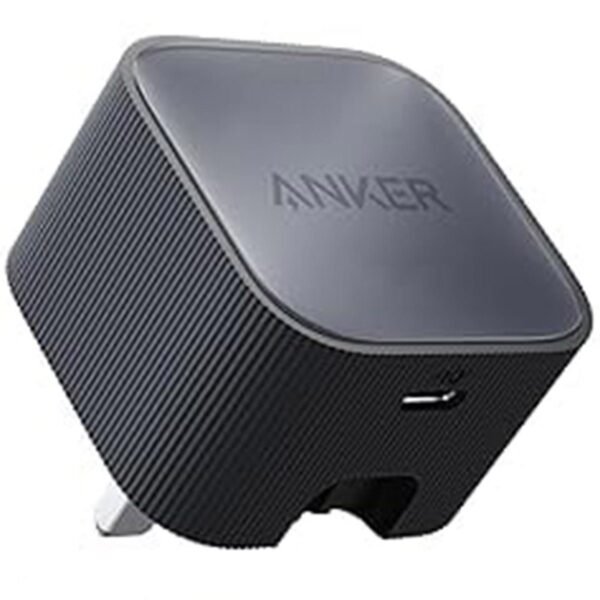 شاحن Anker Nano بقوة 45W بمنفذ USB-C باللون الأسود