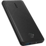 باور بنك Anker PowerCore Slim بسعة 10000mAh بمنفذي USB-A و USB-C باللون الأسود - صورة 4