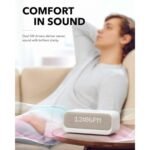 سبيكر ومنبّه Soundcore Wakey الوردي مع شاحن لاسلكي للهاتف - صورة 4