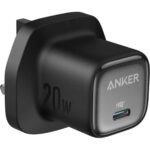 شاحن Anker Zolo بقوة 20W بمنفذ USB-C باللون الأسود
