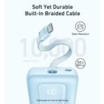 باور بنك Anker Zolo بسعة 10000mAh وقوة 30W باللون الأزرق - صورة 2