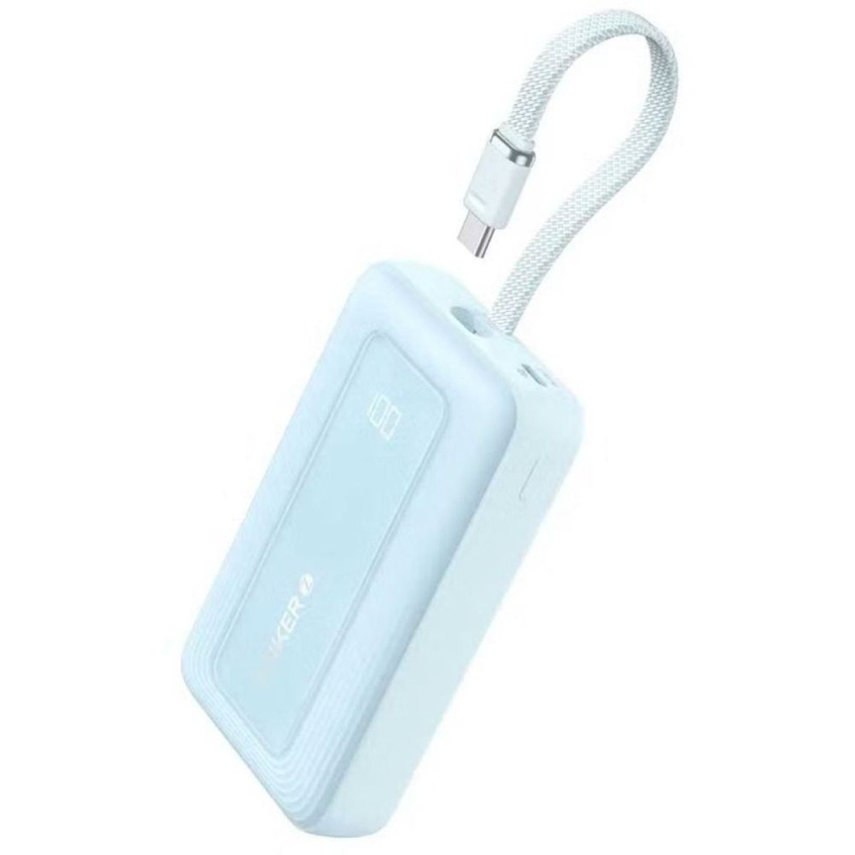 🔋 باور بنك أنكر Zolo بسعة 10000mAh وقوة 30W أزرق باور بنك Anker Zolo بسعة 10000mAh وقوة 30W باللون الأزرق