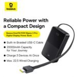 🔋 Baseus EnerFill Bipow2 Pro 20000mAh