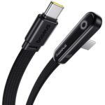 كيبل Baseus MVP 3 للألعاب من USB-C إلى USB-C برأس بزاوية 90 درجة وطول 2 متر - صورة 3