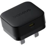 شاحن الجدار Baseus Palm بقوة 20W مع كيبل Type-C بطول 1 متر باللون الأسود - صورة 4