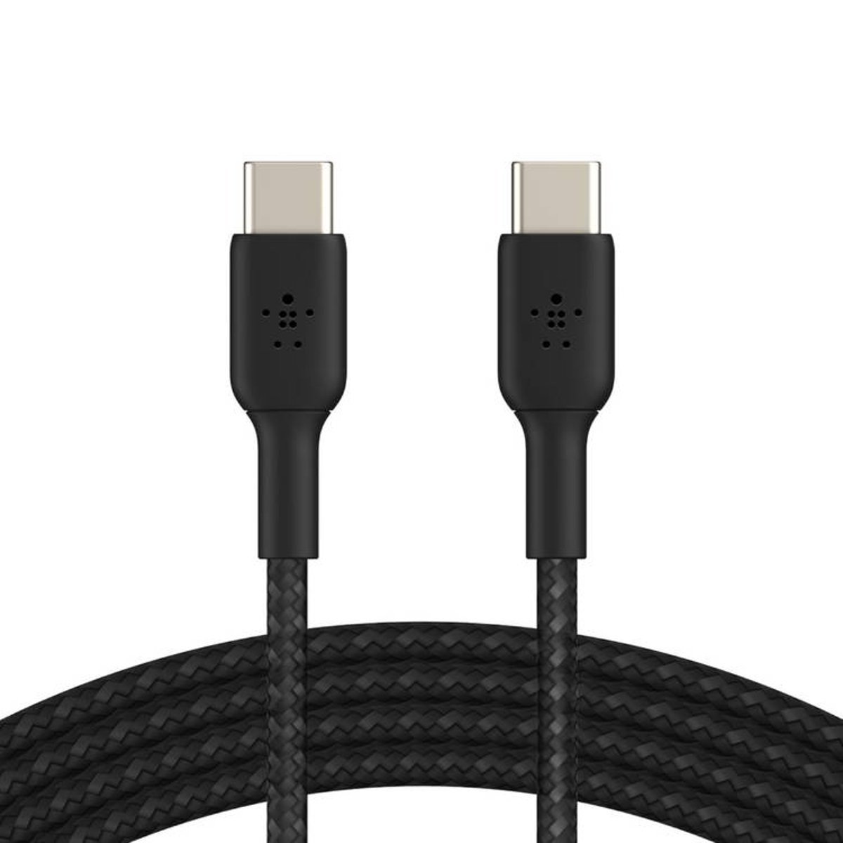 🔌 كيبل بلكن BoostCharge المجدول USB-C إلى USB-C كيبل Belkin BoostCharge المجدول من USB-C إلى USB-C بطول 1 متر باللون الأسود